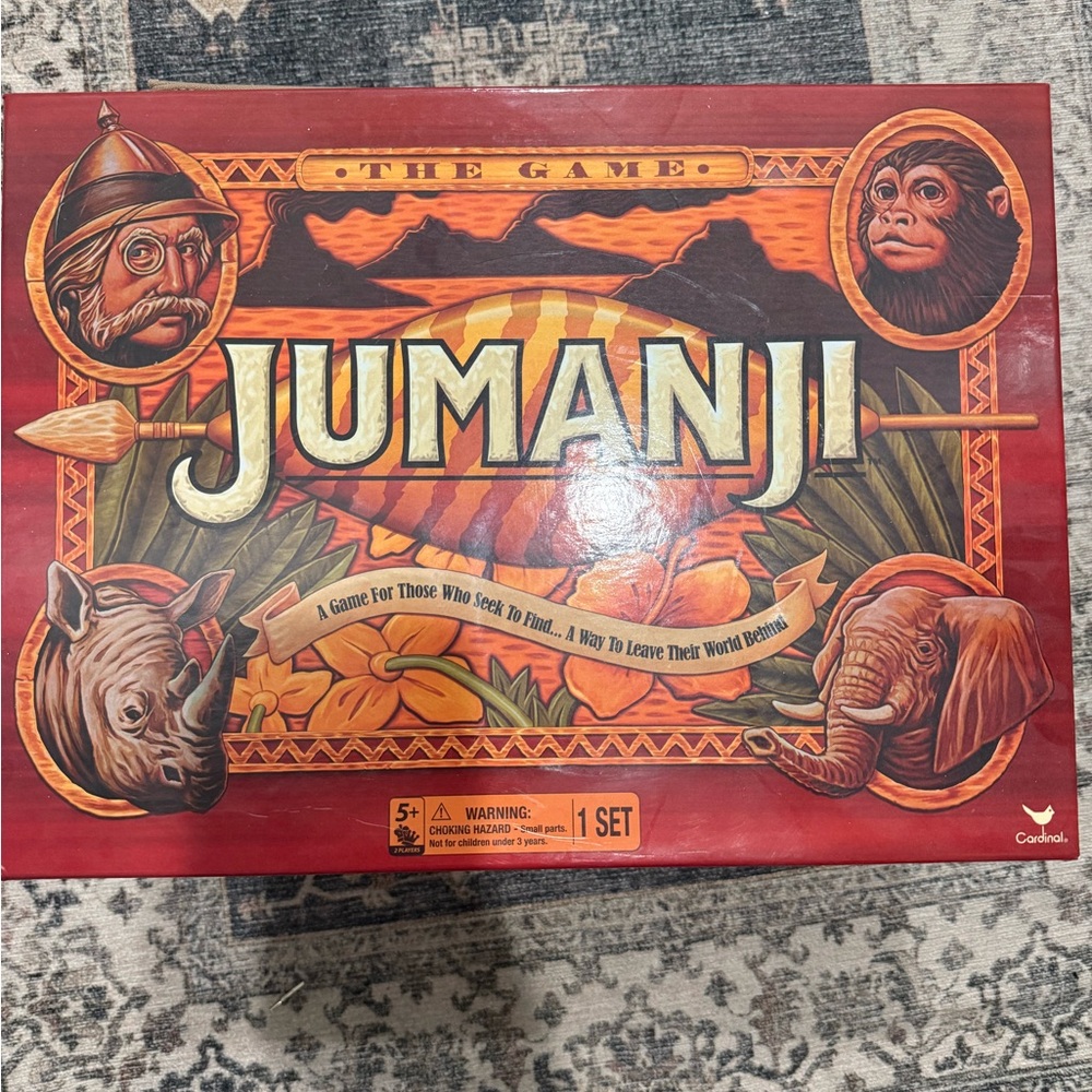 Jumanji Board Game by - Red